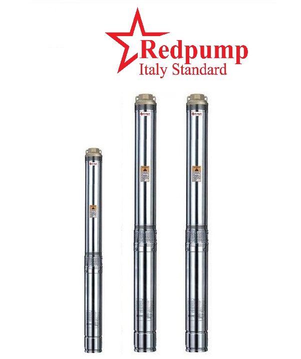 Bơm chìm giếng khoan Redpump Model 4SL12/20 4Kw