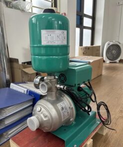 Bơm tăng áp biến tần PEROTAC MHI đầu inox 304, bình tích áp